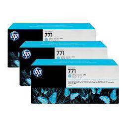 HP Atramentová cartridge HP 3-Pack, Designjet Z6200, CR255A, No. 771, 3x775ml, O - originál