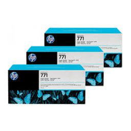 HP Atramentová cartridge HP 3-Pack, Designjet Z6200, CR256A, No. 771, 3x775ml, O - originál
