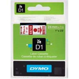 Páska Dymo 53715 (Červený tlač / biely podklad)