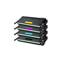 Tonery Náplně Samsung CLP-600 / CLP-650 kompatibilná kazeta (Purpurová)