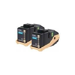 Toner Epson 0608, C13S050608, dvojbalenie (Azúrový)