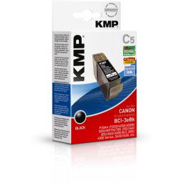 KMP Cartridge Canon BCI-3eBK, - kompatibilný (Čierna)