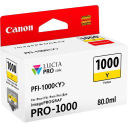 Cartridge Canon PFI-1000Y, PFI-1000 Y, 0549C001 - originálny (Žltá)