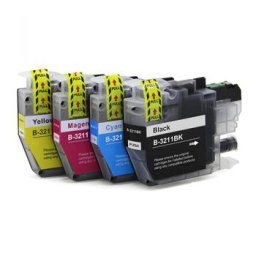Tonery Náplně Cartridge Brother LC-3211, LC-3213 - kompatibilní (Multipack)