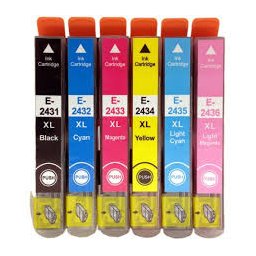 Tonery Náplně Cartridge Epson 24XL, T2438, C13T24384010 - kompatibilní (Multipack)