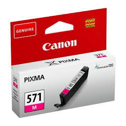 Cartridge Canon CLI-571 M, CLI-571M, 0387C001 - originálny (Purpurová)