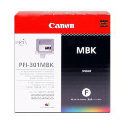 Zásobník Canon PFI-301MBK, 1485B001 (Matne čierny) - originálný