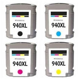 Tonery Náplně Cartridge HP C4909A, HP 940XL kompatibilný (Žltá)