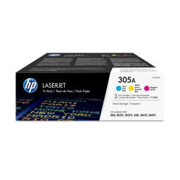 Tonery - Multi Pack HP č.305A - CF370AM - originálný (Azúrový, purpurový, žltý)