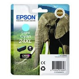 Zásobník Epson 24XL, C13T24354010 - originálny (Svetlo azúrový)
