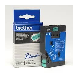 Páska Brother TC-701 - originálne (Čierny tlač / zelený podklad)