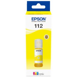 Epson 112, C13T06C44A, fľaša s atramentom - originálny (Žltá)