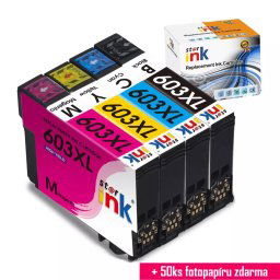 Starink kompatibilní cartridge Epson 603XL, C13T03A64010 (Multipack CMYK)
