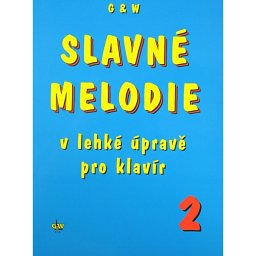 Slavné melodie v lahkej uprave pre klavír 2.diel+CD