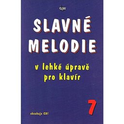 Slavné melodie v lahkej uprave pre klavír 7.diel+CD