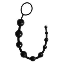 Push Production Pleasure Anal Beads Black