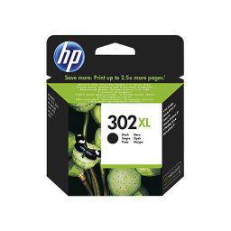 Cartridge HP 302XL, HP F6U68AE - originálny (Čierna)