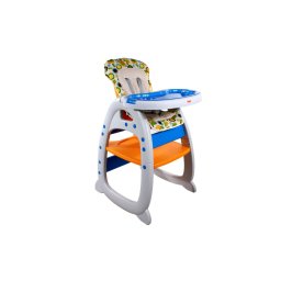ARTI Detská jedálenská stolička so stolíkom New Style Orange