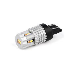 Autožiarovka LED T20 12V CARCLEVER 95AC010 biela/oranžová