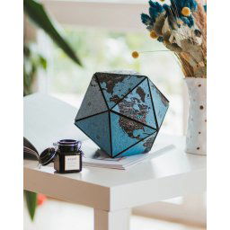 Korkový glóbus dekoračný 18x18cm - BLUE
