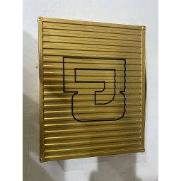 Prázdna Plechová Krabica Paco Rabanne 1 Million, Rozmery: 24cm x 19cm x 7cm