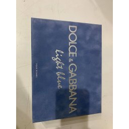 Prázdna Krabica Dolce & Gabbana Light Blue Pour Homme, Rozmery: 26cm x 19cm x 7cm