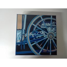 Prázdna Krabica Hermes Terre D´Hermes, Rozmery: 21cm x 21cm x 7cm