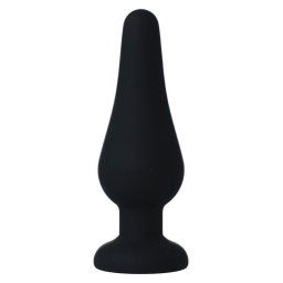 Intense Anal Plug Pipo M Silicone Black 11.5 Cm