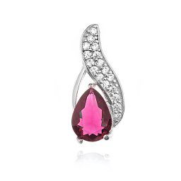 Olivie Strieborný prívesok RUBY 5055