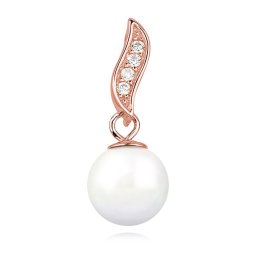 Olivie Strieborný prívesok PERLA ROSE 5056