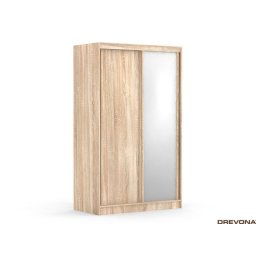 Drevona, Skriňa, 120cm, kombinovaná, viac farieb, zrkadlo, REA ATLANTA 1