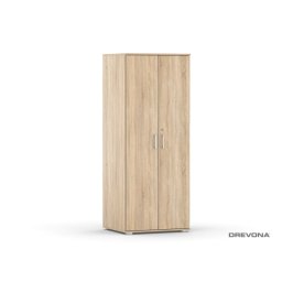 Drevona, Skriňa šatníková, 72cm, viac farieb, REA OFFICE SHK