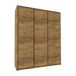 Kondela Skriňa, 166cm, kombinovaná, dub lefkas, MONTANA S3D