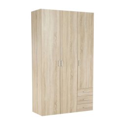 Kondela Skriňa, 116cm, kombinovaná, dub sonoma, GWEN 70427