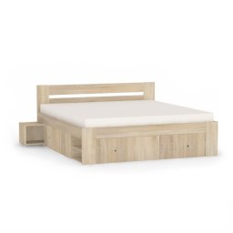 Drevona, Manželská posteľ, 180x200, viac farieb, REA LARISA 180