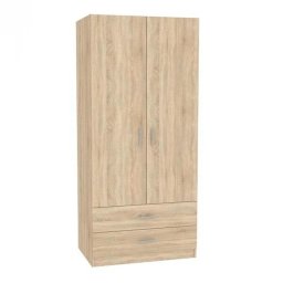 Kondela Skriňa, 90cm, policová, dub sonoma, INVITA 2D2Z