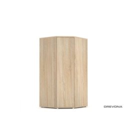 Drevona, Skriňa rohová, 90cm, kombinovaná, viac farieb, REA AMY 32/180