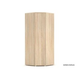 Drevona, Skriňa rohová, 90cm, kombinovaná, viac farieb, REA AMY 32/225