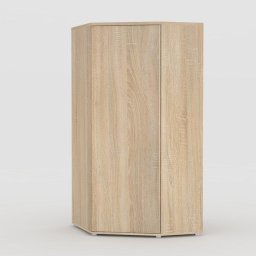 Drevona, Skriňa rohová, 90cm, kombinovaná, viac farieb, REA AMY 33/180/L