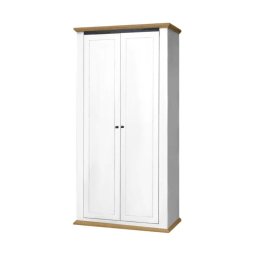 Kondela Skriňa, 100cm, kombinovaná, biela, dub grand, LEON MZ2