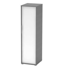 Kondela Vešiaková skriňa, 50cm, grafit, biela, RIOMA NEW TYP 20