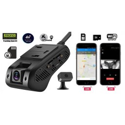 PROFIO X4 - Cloud kamera do auta duálna 4G/Wifi so vzdialeným monitorovaním GPS + kamera