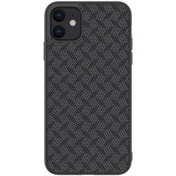 Nillkin Synthetic Fiber Ochranný Zadný Kryt pre iPhone 11 Plaid Black