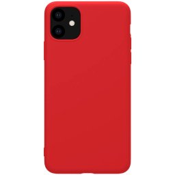 Nillkin Rubber Wrapped Ochranný Zadný Kryt pre iPhone 11 Red