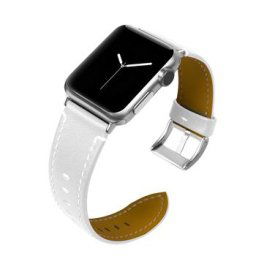 Tactical 055 Color Kožený Remienok pre Samsung Gear 46mm White (EU Blister)
