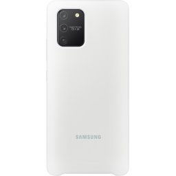 Samsung Silikónový Kryt pre Galaxy S10 Lite White (EU Blister) EF-PG770TWEGEU