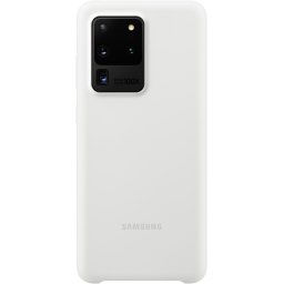 Samsung Silikónový Kryt pre Galaxy S20 Ultra 5G White EF-PG988TWEGEU