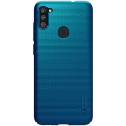 Nillkin Super Frosted Zadný Kryt pre Samsung Galaxy A11 Peacock Blue
