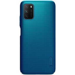 Púzdro Nillkin Super Frosted Xiaomi POCO M3 Peacock modré