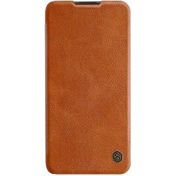 Púzdro Nillkin Qin Book Xiaomi Redmi Note 9T hnedé